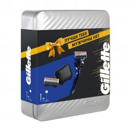 Gillette Men Набор Fusion5 ProGlide Станок с 2 сменными кассетами+Чехол