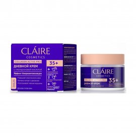Claire Cosmetics Collagen Active Pro Крем дневной для лица 35+ 50мл