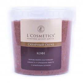 L'Cosmetics Скраб сахарный для тела Кофе 1000мл
