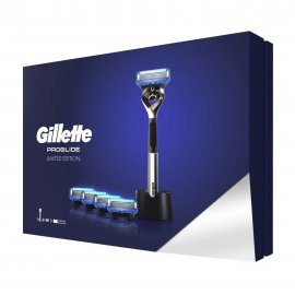 Gillette Men Fusion Proglide Набор Станок с 4 сменными кассетами+Подставка