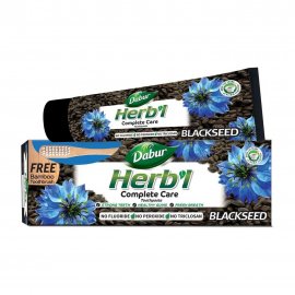 Dabur Herb'l Паста зубная для комплексного ухода с семенами черного тмина+Зубная щетка бамбук 150гр