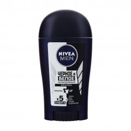 Nivea Men Дезодорант-антиперспирант стик Черное и белое невидимый 50мл