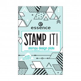 Essence Стемпинг трафарет Stamp It! Stampy Design Plate 02 Shapes Of Glory