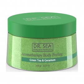 Dr.Sea Пилинг ароматический для тела с экстрактом зеленого чая и маслом герани 350мл